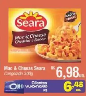 Fort Atacadista Mac & Cheese Seara Congelado 300g oferta