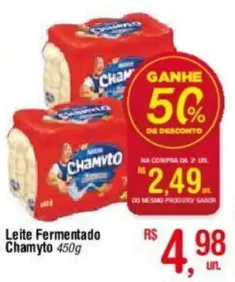 Fort Atacadista Leite Fermentado Chamyto 450g oferta