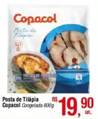 Fort Atacadista Posta de Tilápia Copacol Congelada 800g oferta