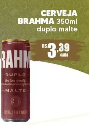 Supermercado Precito CERVEJA BRAHMA 350ml duplo malte oferta
