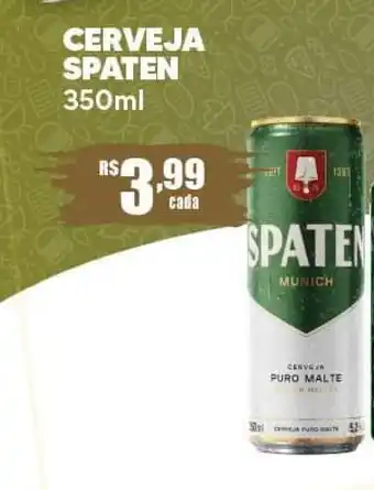 Supermercado Precito CERVEJA SPATEN 350ml oferta