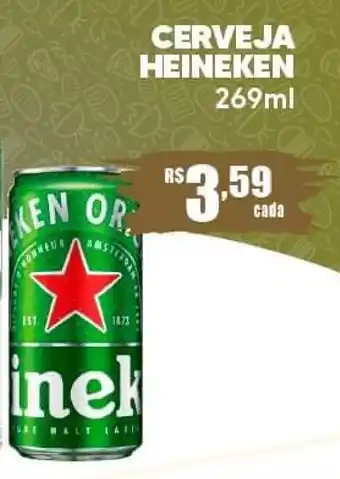 Supermercado Precito CERVEJA HEINEKEN 269ml oferta