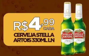 DB Supermercados CERVEJA STELLA ARTOIS 330ML LN oferta