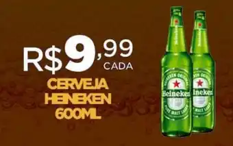 DB Supermercados CERVEJA HENEKEN 600ML oferta