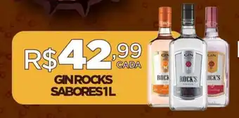 DB Supermercados GIN ROCKS SABORES 1L oferta