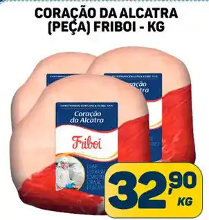 Dom Atacadista CORAÇÃO DA ALCATRA (PEÇA) FRIBOI - KG oferta