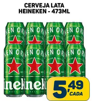 Dom Atacadista CERVEJA LATA HEINEKEN - 473ML oferta