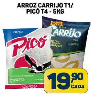 Dom Atacadista ARROZ CARRIJO T1/ PICÓ T4-5KG oferta