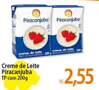 Atacadão Creme de Leite Piracanjuba TP com 200g oferta