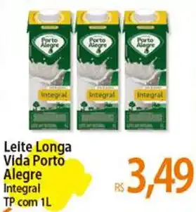 Atacadão Leite Longa Vida Porto Alegre Integral TP com 1L oferta