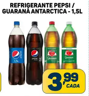 Dom Atacadista REFRIGERANTE PEPSI / GUARANÁ ANTARCTICA - 1,5L oferta