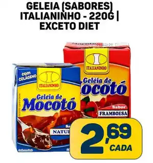 Dom Atacadista GELEIA (SABORES) ITALIANINHO - 220G| EXCETO DIET oferta