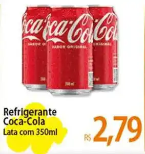Atacadão Refrigerante Coca-Cola Lata com 350ml oferta
