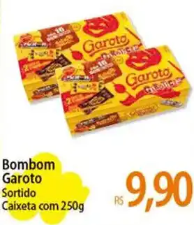 Atacadão Bombom Garoto Sortido Caixeta com 250g oferta