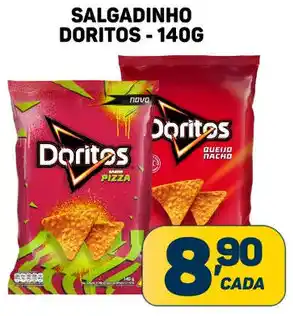 Dom Atacadista SALGADINHO DORITOS-140G oferta