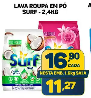 Dom Atacadista LAVA ROUPA EM PÓ SURF-2,4KG oferta