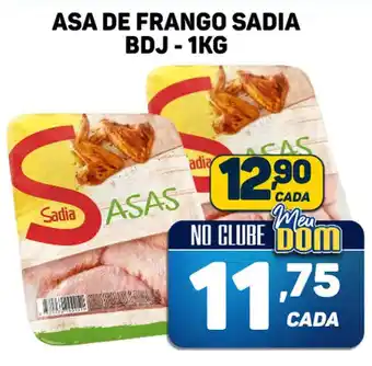 Dom Atacadista ASA DE FRANGO SADIA BDJ-1KG oferta