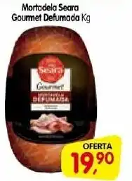 Cercadão Mortadela Seara Gourmet Defumada Kg oferta
