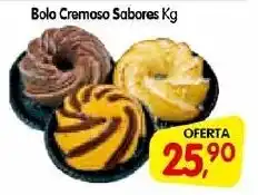 Cercadão Bolo Cremoso Sabores Kg oferta