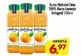 Cercadão Suco Natural One 100% Suco Laranja Integral 900ml oferta