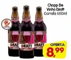 Cercadão Chopp De Vinho Draft Garrafa 600ml oferta