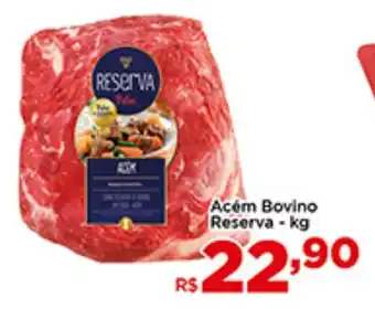 Shibata Supermercados Acém Bovino Reserva - kg oferta