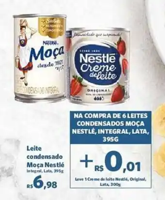 Sam's Club Leite condensado Moça Nestlé Integral, Lata, 395g oferta