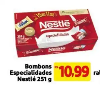 Extra Supermercado Bombons Especialidades Nestlé 251 g oferta