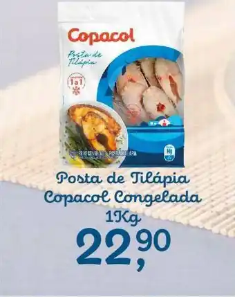 Posta De Tilápia Copacol Congelada 1kg