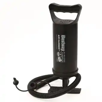 Benoit Bomba de ar manual bestway 30cm infláveis 3 bicos adaptadores oferta
