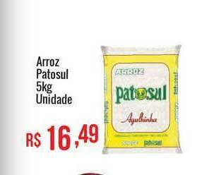 Mart Minas Arroz Patosul 5kg unidade oferta