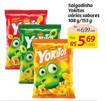 Salgadinho Yokitos 108g/153g