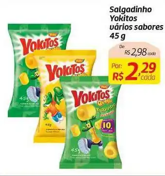 Comper Salgadinho Yokitos 45g oferta