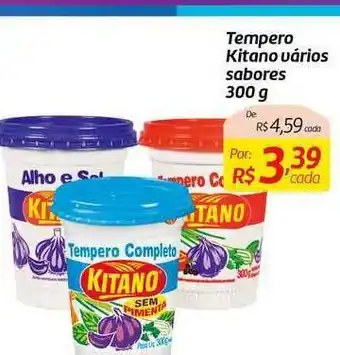 Tempero Kitano Vários Sabores 300g