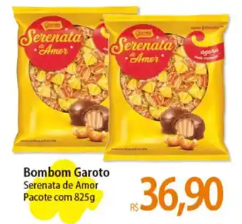 Atacadão Bombom Garoto Serenata de Amor Pacote com 825g oferta