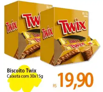 Biscoito Twix Caixeta com 30x15g