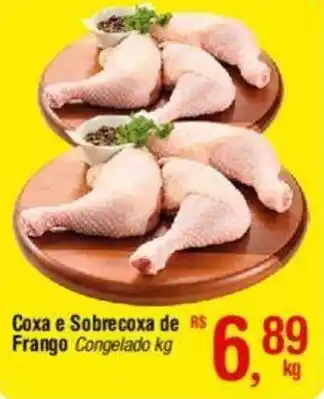 Fort Atacadista Coxa e Sobrecoxa de Frango Congelado kg oferta