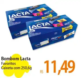 Atacadão Bombom Lacta Favoritos Caixeta com 250,6g oferta