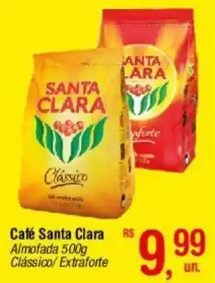 Fort Atacadista Café Santa Clara Almofada 500g Clássico/Extraforte oferta