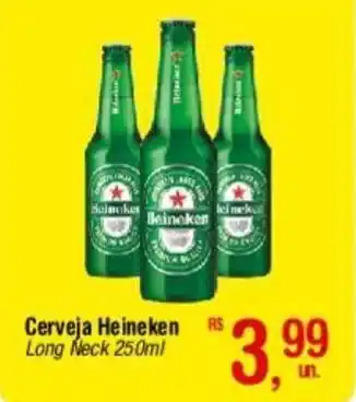 Fort Atacadista Cerveja Heineken Long Neck 250ml oferta