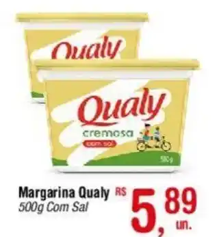 Fort Atacadista Margarina Qualy 500g Com Sal oferta