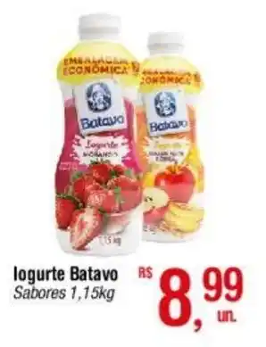 Fort Atacadista logurte Batavo Sabores 1,15kg oferta