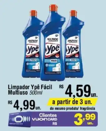 Fort Atacadista Limpador Ypê Fácil Multiuso 500ml oferta