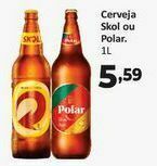 Peruzzo Cerveja skol ou polar 1l oferta