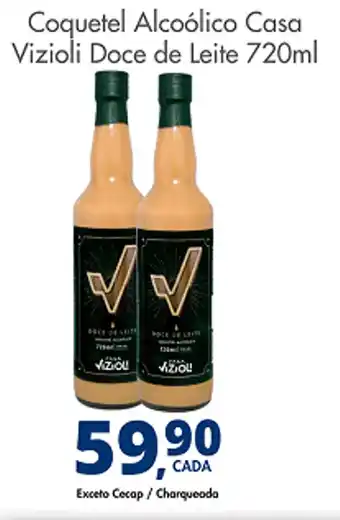 Delta Supermercados Coquetel Alcoólico Casa Vizioli Doce de Leite 720ml oferta