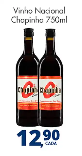 Delta Supermercados Vinho Nacional Chapinha 750ml oferta
