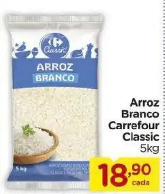 Carrefour Bairro Arroz Branco Carrefour Classic 5kg oferta