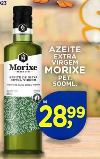 Andorinha Hipermercado AZEITE EXTRA VIRGEM MORIXE PET. 500ML. oferta