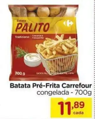 Carrefour Bairro Batata Pré-Frita Carrefour congelada - 700g oferta