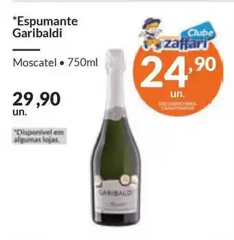 Zaffari Espumante Garibaldi 750ml oferta